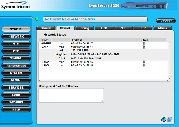 Symmetricom SyncServer PTP S300 UPGRADED GPS IEEE-1588 NTP Network Time Server-www.prostudioconnection.com