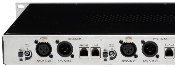 Telos HX2 Dual Digital Hybrid Broadcast Phone Line Audio Interface 2 Lines HX-2-www.prostudioconnection.com