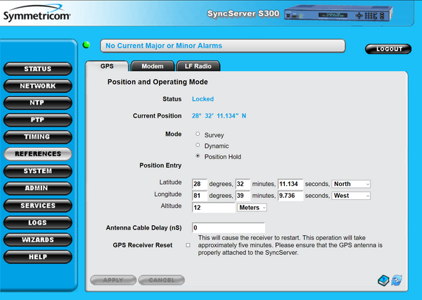 Symmetricom SyncServer PTP S300 UPGRADED GPS NTP Network Time Server NEW DISPLAY-www.prostudioconnection.com