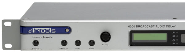 Symetrix Airtools 6000 Broadcast 40 Sec Profanity DUMP Button Delay XLR Balanced-www.prostudioconnection.com