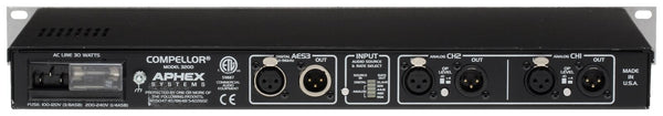 Aphex 320D Compellor AES/EBU Digital Audio Compressor AGC Automatic Leveler 320-www.prostudioconnection.com