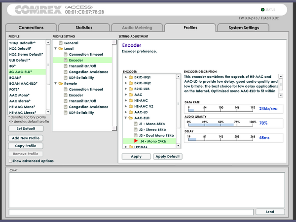 Comrex ACCESS Portable Audio Over IP Codec Internet Transmission Endpoint-www.prostudioconnection.com