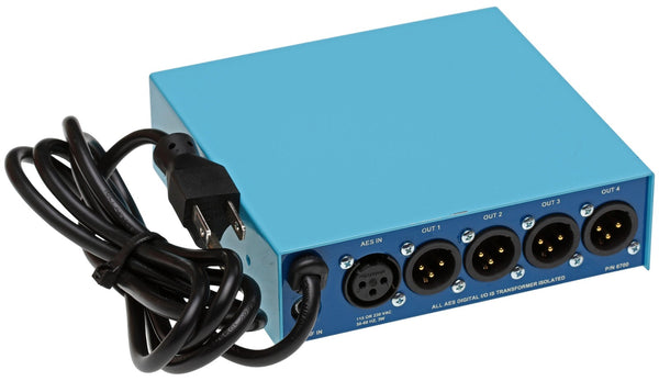 Henry Engineering 2x4 S/PDIF AES XLR Digital Audio Distribution Amplifier 6700-www.prostudioconnection.com
