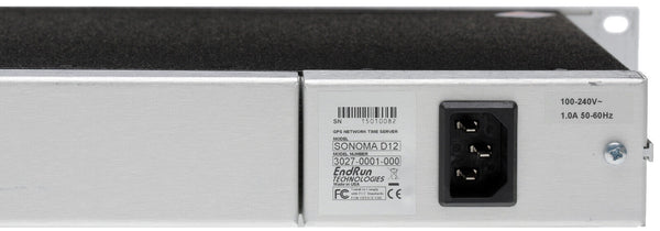 Endrun Technologies Sonoma D12 GPS TCXO NTP Network Time Server with HTTP-www.prostudioconnection.com