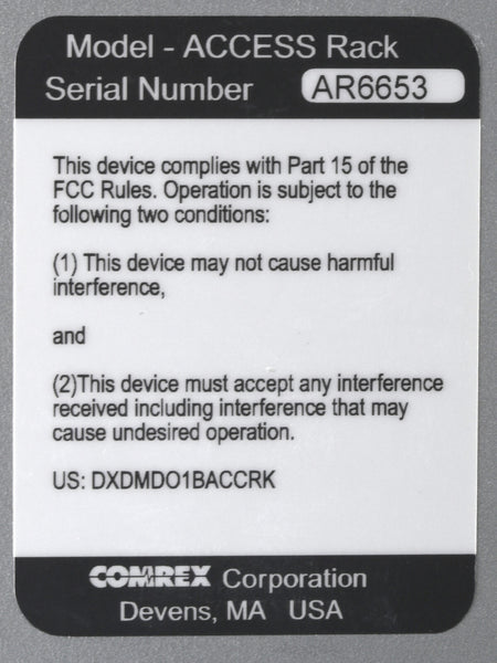 Comrex ACCESS AAC Codec AES Audio Over IP Endpoint Internet AoIP w/ TS License-www.prostudioconnection.com