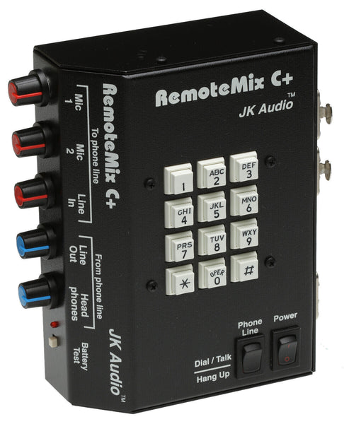 JK Audio RemoteMix C+ Remote Mixer Broadcast Hybrid Phone Line Audio Interface-www.prostudioconnection.com