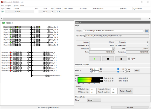 Audioscience ASI6685 PCIe Livewire Broadcast 8 Channel Multichannel Sound Card-www.prostudioconnection.com