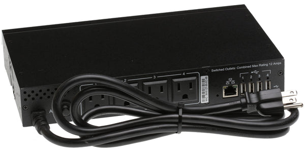 DataProbe iBoot PDU4-N15 15A Internet Remote Controlled Power Switch Reboot Bar-www.prostudioconnection.com