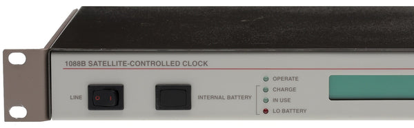 Arbiter Systems 1088B GPS Atomic Clock Time Receiver LCD Display IRIG-B Timecode [Refurbished]-www.prostudioconnection.com