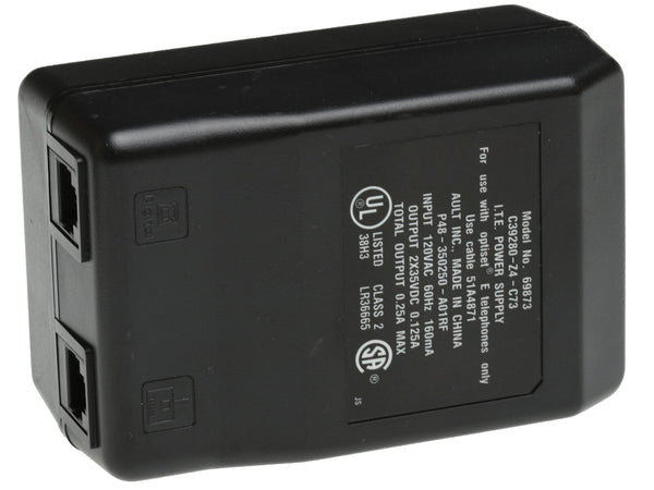 Siemens 69873 optiPoint optiSet E Phone RJ11 Power Supply Adapter 2x 35VDC Out-www.prostudioconnection.com