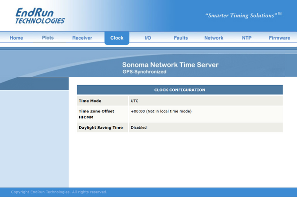 Endrun Technologies Sonoma D12 GPS OCXO NTP Network Time Server w HTTP & Dual AC-www.prostudioconnection.com