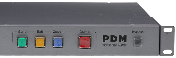 25 Seven AES Digital Audio Broadcast Profanity Program Delay Manager DUMP Button-www.prostudioconnection.com