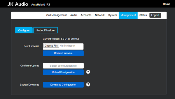JK Audio AutoHybrid IP2 Broadcast VoIP AoIP Hybrid G.722 Wideband SIP Client [Used]-www.prostudioconnection.com