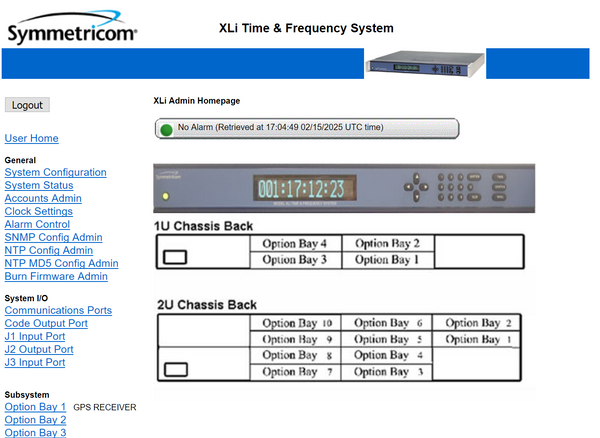 Symmetricom XLi Rubidium UPGRADED GPS 10MHz Oscillator NTP Time Server LOADED!!-www.prostudioconnection.com