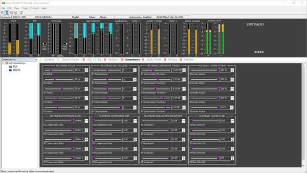 Orban Optimod 6300 DAB AES/EBU 5-Band Web Digital Audio Processor CBS Loudness-www.prostudioconnection.com