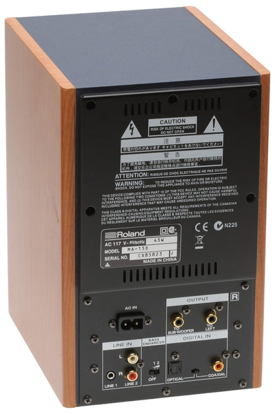 Edirol Roland MA-15D Desktop Studio Powered Nearfield Monitors S/PDIF Digital [Used]-www.prostudioconnection.com