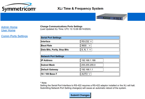 Symmetricom XLi UPGRADED Furuno GPS 10MHz TCXO Oscillator NTP Server w/ PPO TIET-www.prostudioconnection.com