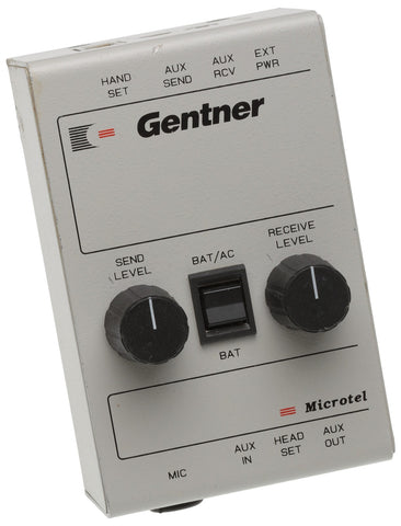 Gentner Microtel Broadcast Telephone Handset Line Interface Recording Patch IFB [Used]-www.prostudioconnection.com