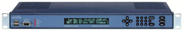 Symmetricom SyncServer PTP S300 UPGRADED GPS NTP Network Time Server NEW DISPLAY-www.prostudioconnection.com