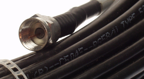 100 Foot RG58/U Antenna RF Coax Cable F-Male to SMA-Male 50 Ohm 812500-100 • NEW-www.prostudioconnection.com
