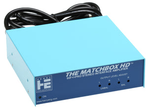 Henry Engineering Matchbox HD Unbalanced +4dB Balanced Audio Interface Converter-www.prostudioconnection.com