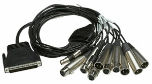 Digigram SC163100201-A XLR Breakout Cable VX881HR Broadcast Sound Card AES (NEW)-www.prostudioconnection.com