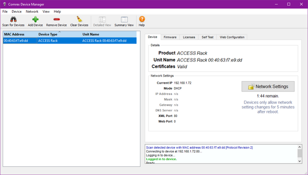 Comrex ACCESS Codec AES Audio Over IP Endpoint AAC Internet AoIP w/ TS License-www.prostudioconnection.com