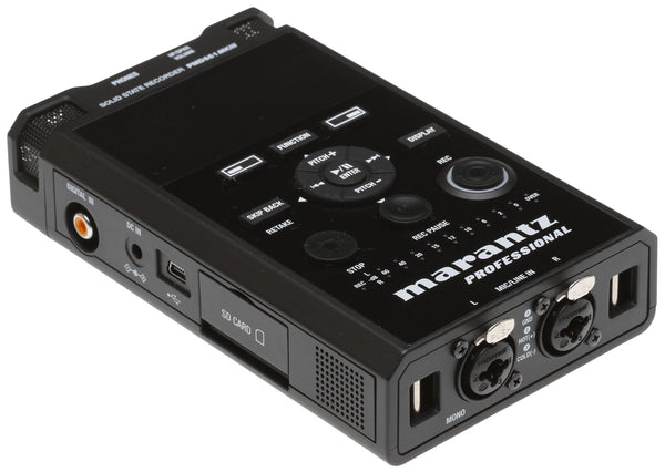 Marantz PMD661 MKIII Solid State SD Card Field Recorder Balanced XLR SPDIF Input [Used]-www.prostudioconnection.com