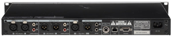 Marantz PMD580 Balanced XLR AES Digital Networked Solid State Recorder Rackmount-www.prostudioconnection.com