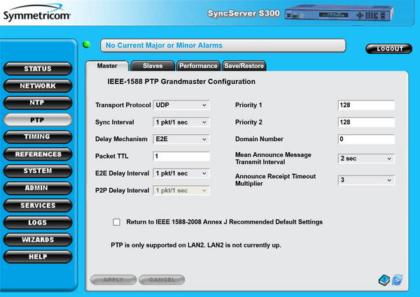 Symmetricom SyncServer PTP S300 UPGRADED GPS IEEE-1588 NTP Network Time Server-www.prostudioconnection.com