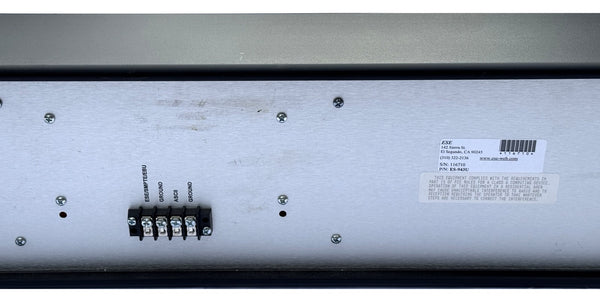 ESE ES-934U Large Red LED SMPTE/EBU TC90 Serial Timecode Wall Display Time Clock [Used]-www.prostudioconnection.com