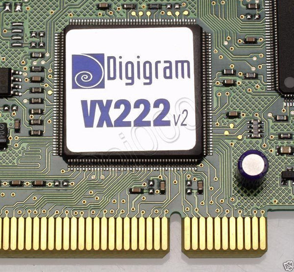 Digigram VX222 v2 24bit AES/EBU Digital Audio Balanced XLR Broadcast NEW IN BOX-www.prostudioconnection.com