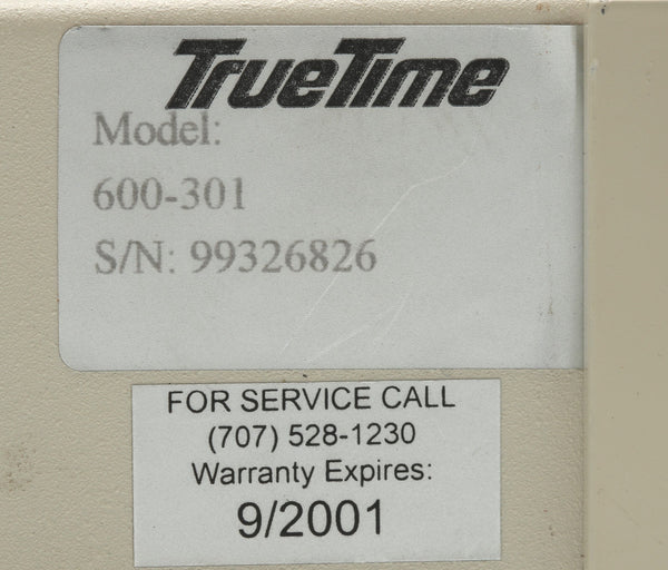 TrueTime Symmetricom NTS-100 GPS NTP Network Time Server Master Clock IRIG-B-www.prostudioconnection.com