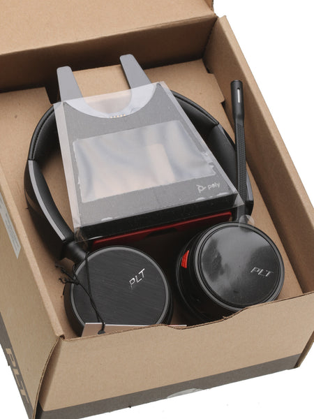 Poly Voyager 4220 Office 300ft Long Range Stereo Bluetooth Headset Phone & USB-A-www.prostudioconnection.com