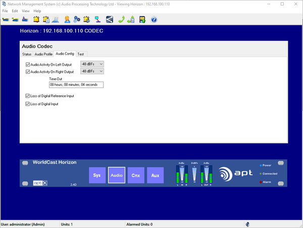 Worldcast Horizon APT-X Stereo Broadcast AES Digital Audio I/O IP Codec XLR AoIP-www.prostudioconnection.com