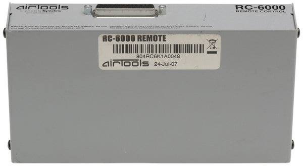 Airtools Symetrix RC-6000 Remote Control for 6100 Profanity Delay DUMP Button [Used]-www.prostudioconnection.com