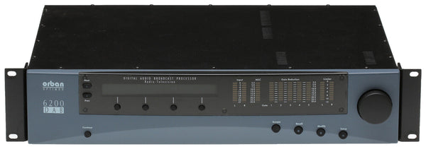 Orban Optimod 6200 DAB Streaming Podcast Processor 5-Band AES Digital Audio XLR-www.prostudioconnection.com