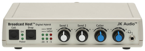 JK Audio Broadcast Host Console Phone Audio Interface Digital Hybrid 115/230V-www.prostudioconnection.com