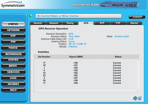 Symmetricom SyncServer PTP S300 UPGRADED GPS NTP Network Time Server NEW DISPLAY-www.prostudioconnection.com