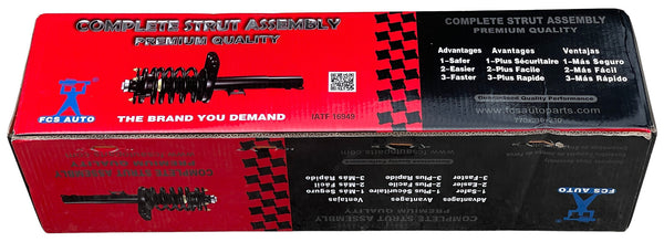 FCS General Motors Rear Suspension Strut and Coil Spring Assembly SC00001 - NEW [New]-www.prostudioconnection.com