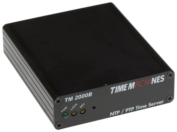 TimeMachines TM2000B GPS OCXO Disciplined PTP NTP Network Time Server w/ Antenna-www.prostudioconnection.com