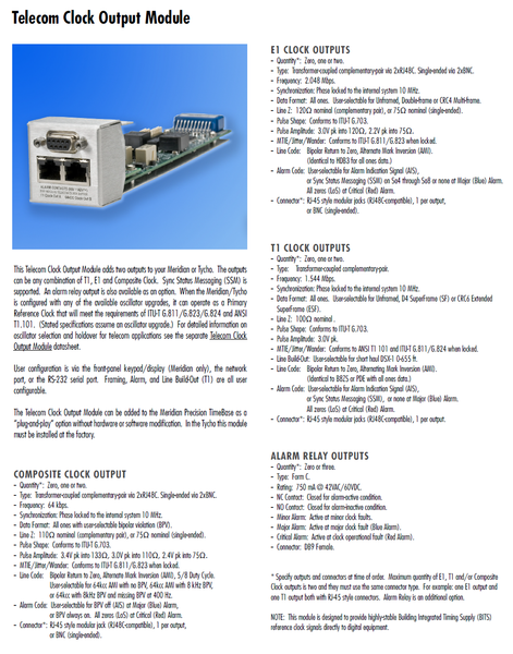 Endrun Technologies Meridian GPS NTP Network Time Server Clock w/ Telco Timebase-www.prostudioconnection.com