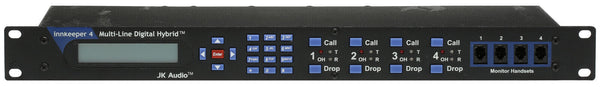 JK Audio Innkeeper 4 Line Broadcast Digital Hybrid Phone Audio Console Interface-www.prostudioconnection.com