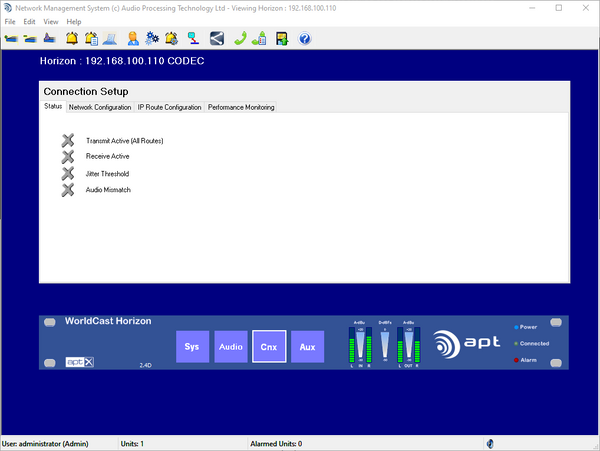 Worldcast Horizon APT-X Stereo Broadcast AES Digital Audio I/O IP Codec XLR AoIP-www.prostudioconnection.com