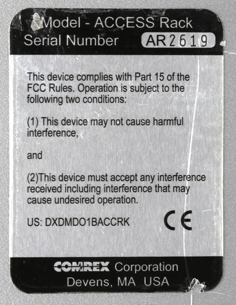 Comrex ACCESS Codec AES Audio Over IP Endpoint AAC Internet AoIP w/ TS License-www.prostudioconnection.com