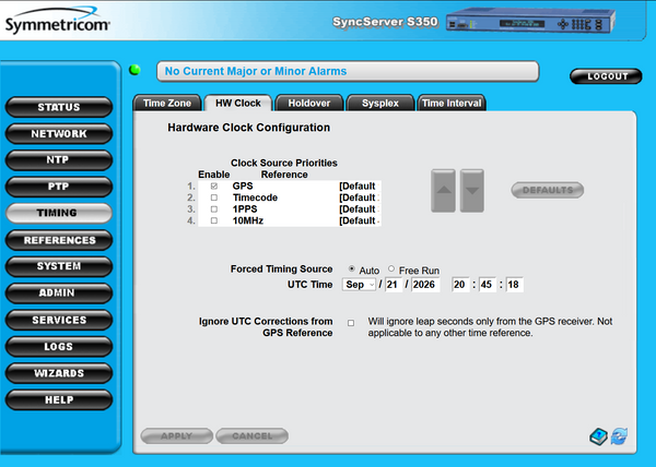 Symmetricom PTP SyncServer S350 UPGRADED GPS OCXO 10MHz NTP Network Time Server-www.prostudioconnection.com