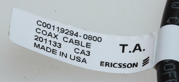 Coax 30in Pigtail N Male to SMA Male Andrew CNT-240-FR RG-8X 50Ω Jumper Cable-www.prostudioconnection.com