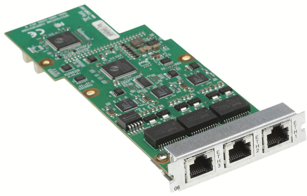 Spectracom Securesync 1204-06 Triple Gigabit Ethernet RJ45 Expansion Option Card [Used]-www.prostudioconnection.com
