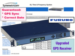 Symmetricom XLi TCXO UPGRADED Furuno GPS NTP Time Server 10MHz Oscillator PPO-www.prostudioconnection.com