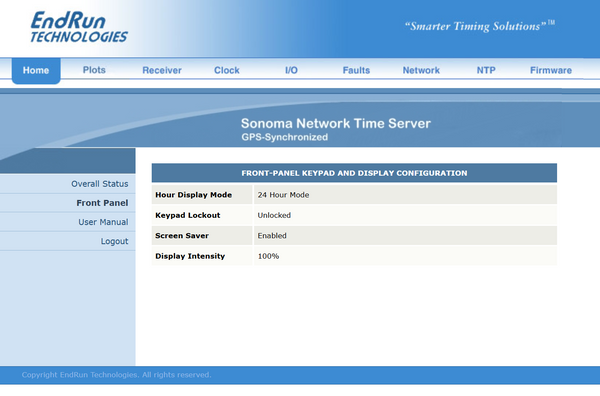 Endrun Technologies Sonoma D12 GPS OCXO NTP Network Time Server w HTTP & Dual AC-www.prostudioconnection.com